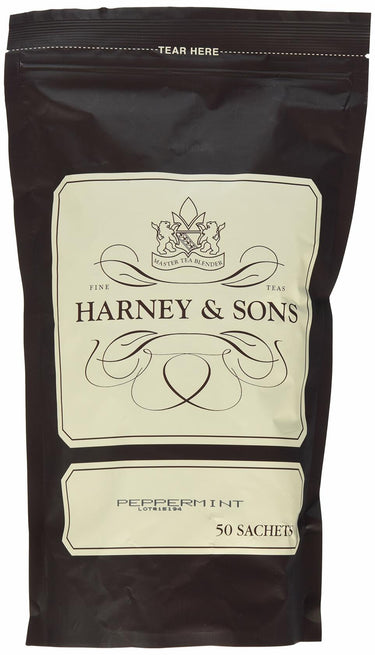 Harney & Sons Bag of Sachets Peppermint, 50 Count